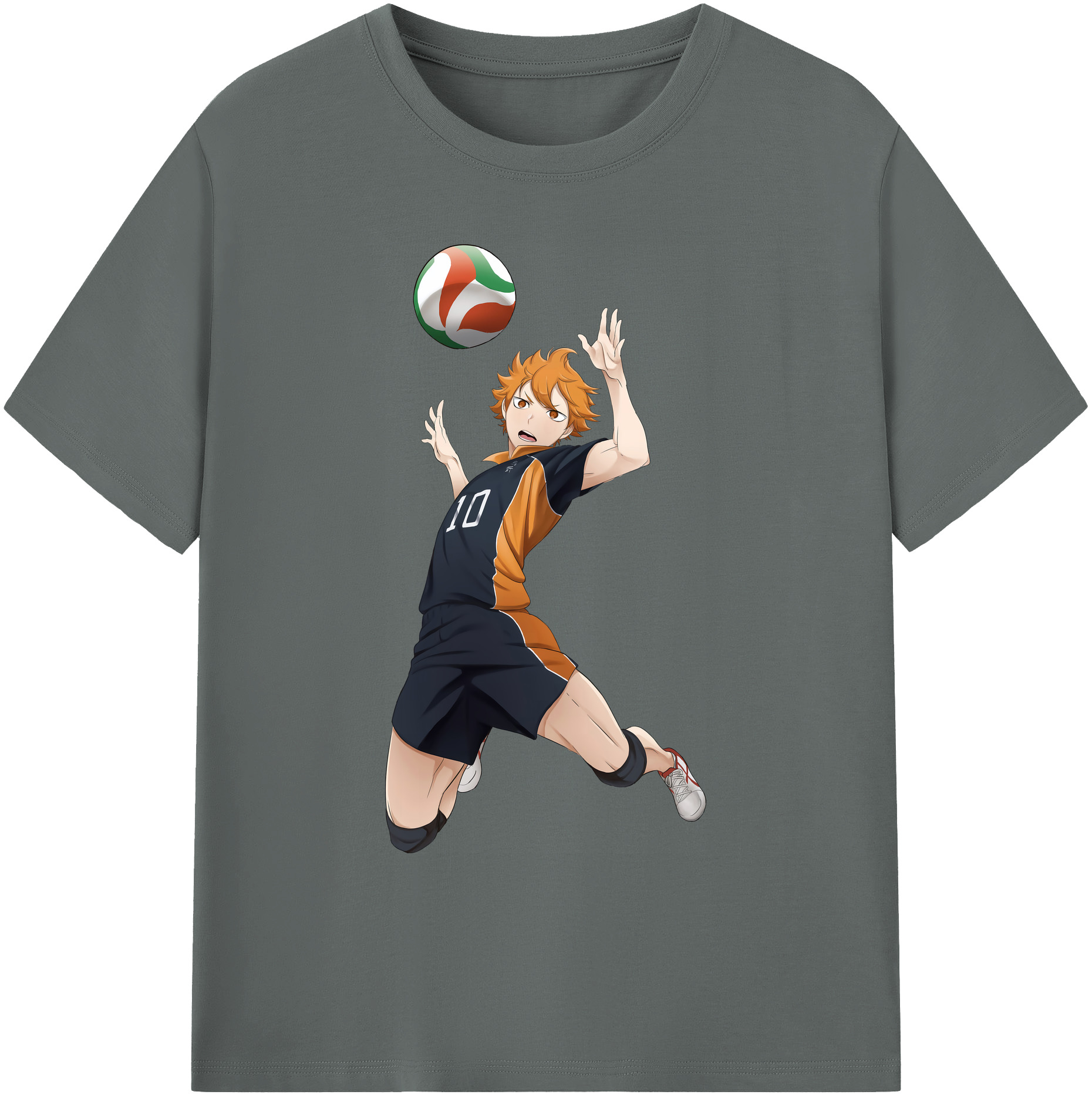 （画像用） ハイキュー!! Haikyu!! 綿100％ メンズ半袖Tシャツ｜肌触りやわらか＆通気性